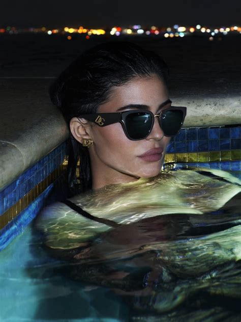 Kylie Jenner's Swimsuits in Dolce & Gabbana 